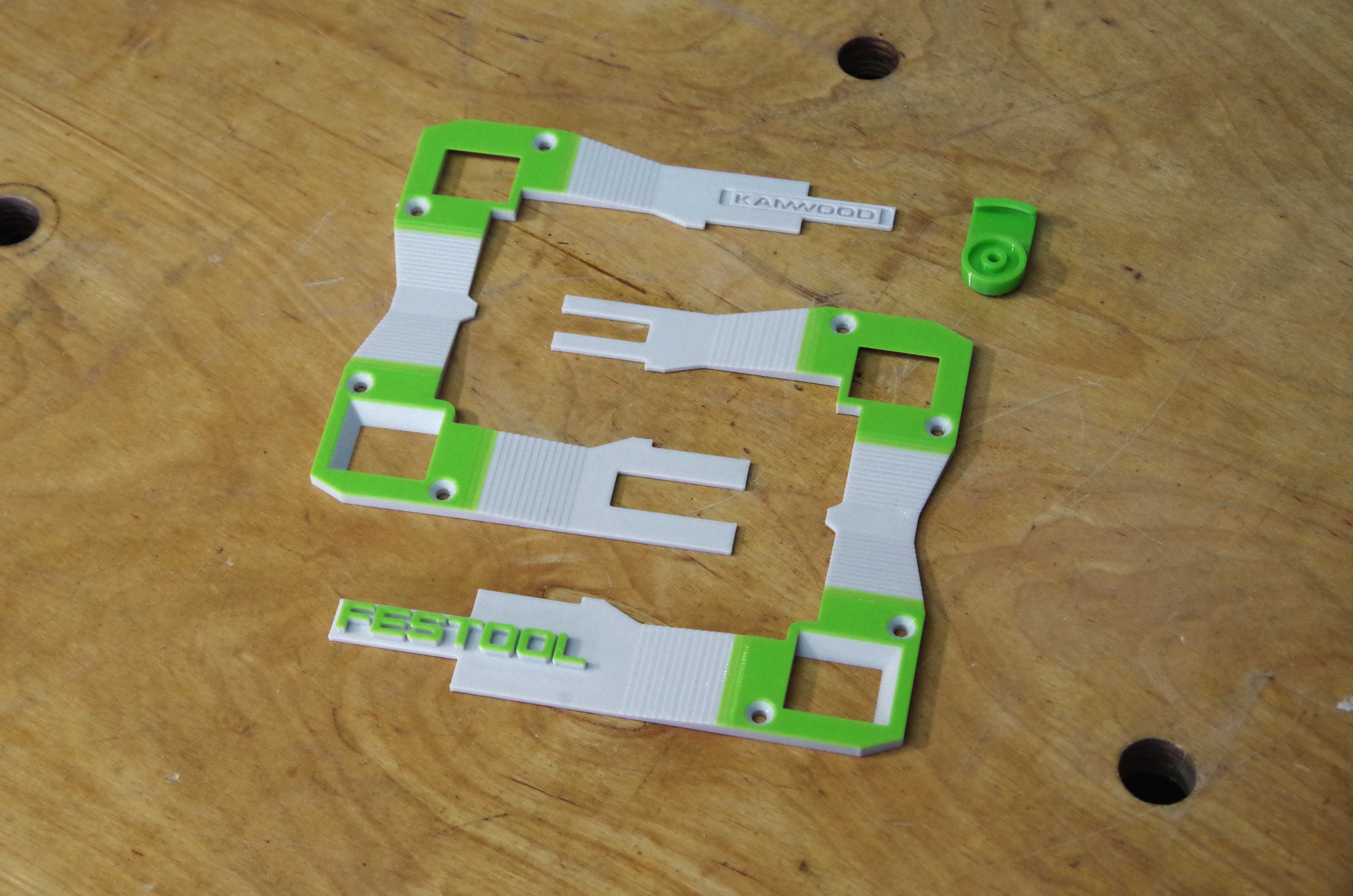 Tanos / Festool / Bott - Gniazdo-szablon systainera