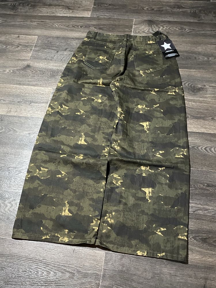 Camo baggy pants | Камуфляжні широкі штани type opium sk8 y2k реп