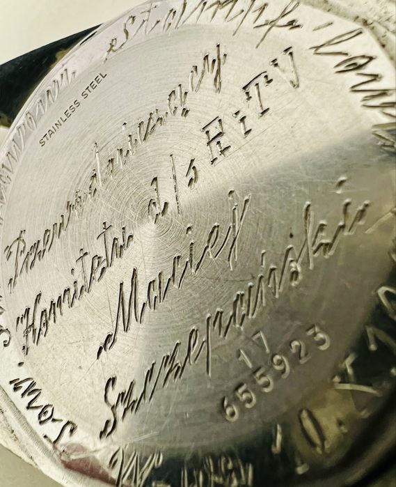 Zegarek Longines Vintage lata 70 mechaniczny grawer PRL