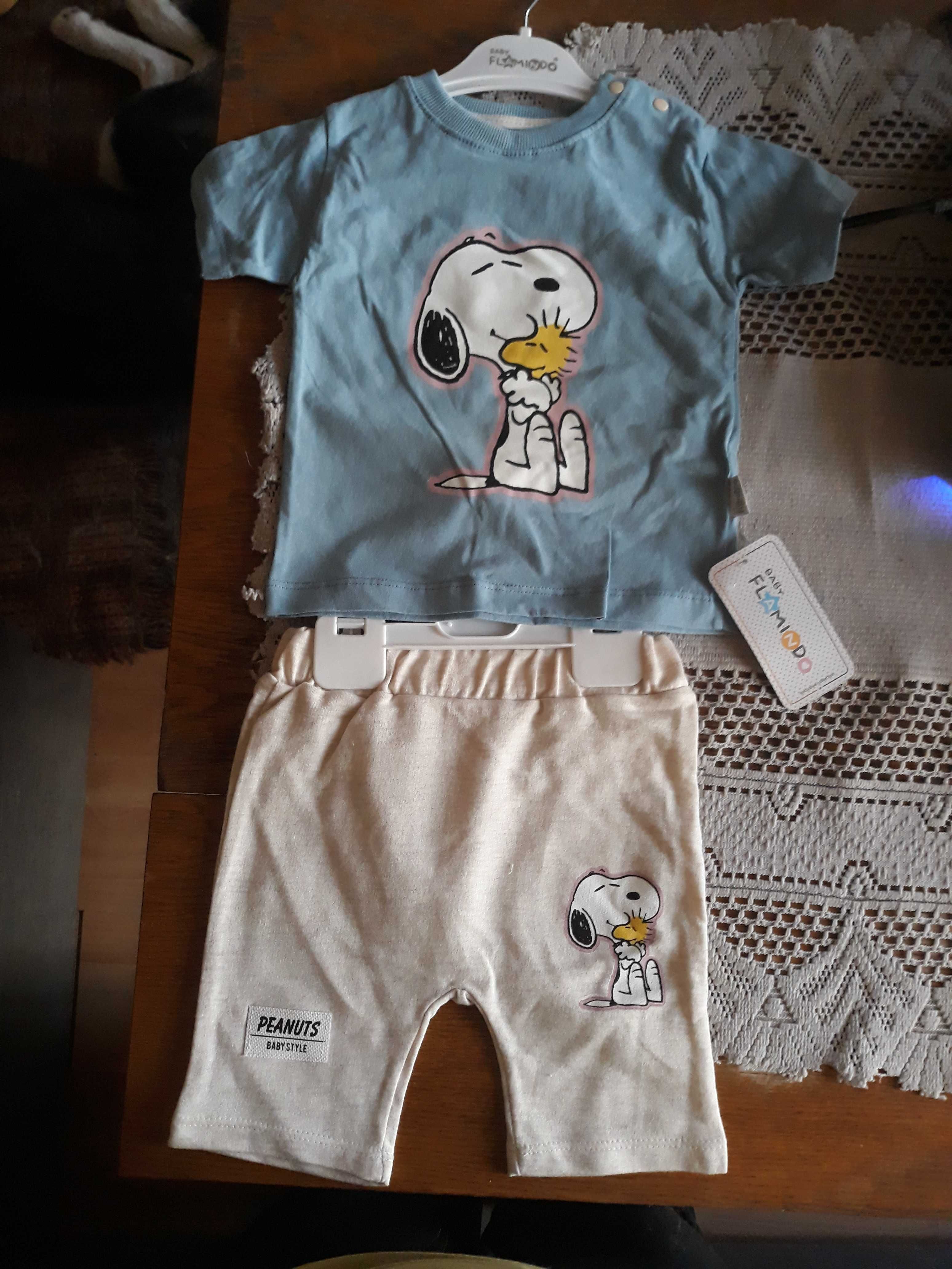 Komplet ze Snoopim (posiadam 3 rozmiary)