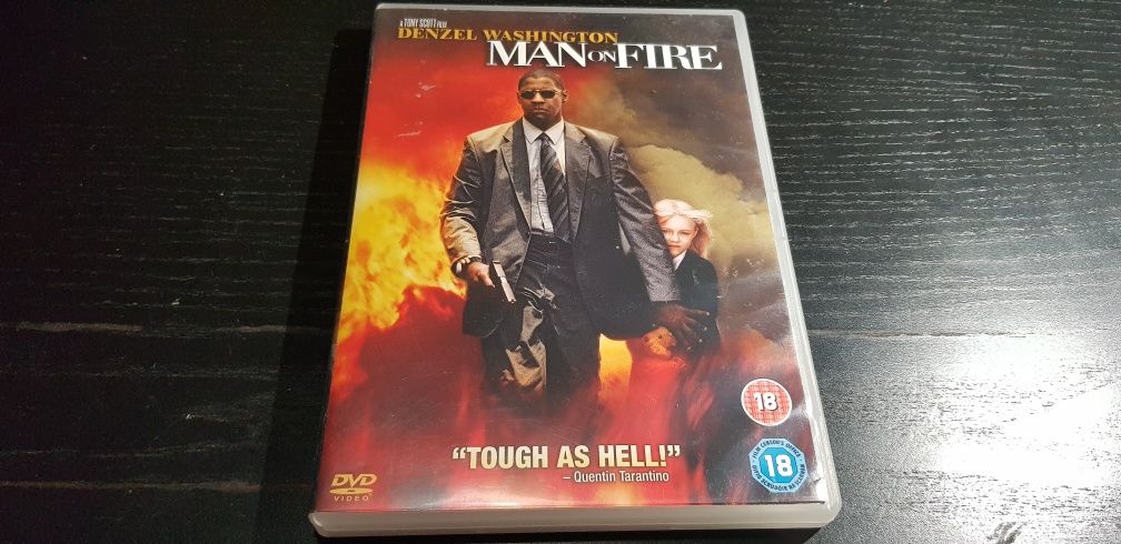 Man on Fire film dvd Denzel Washington