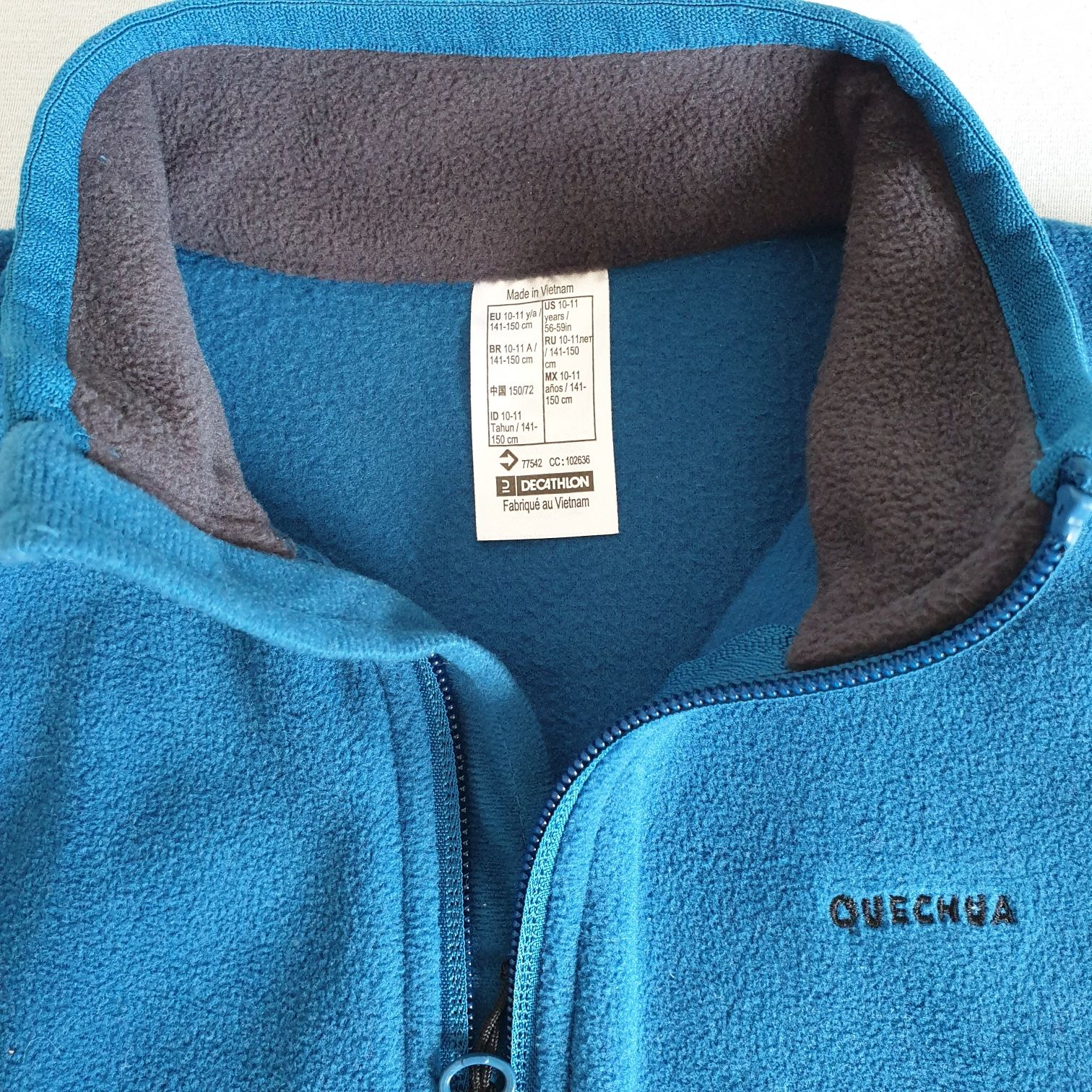 bluza polarek QUECHUA Decathlon MH-150, rozm. 141-150