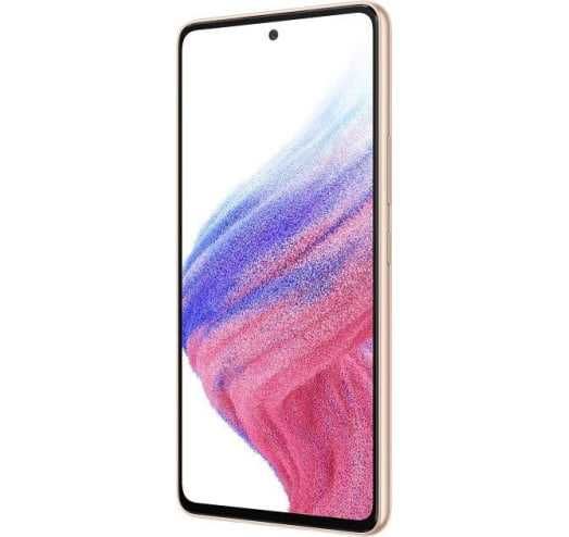 Смартфон Samsung Galaxy A53 6/128Gb Peach 2 SIM 6/128GB NFC 4К 5000мАч