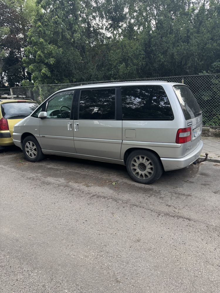Citroen evassion exclusive 2.0 hdi, skóra, elektryka,uszkodzony