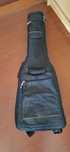 Mochila almofadada em veludo por dentro para guitara elétrica