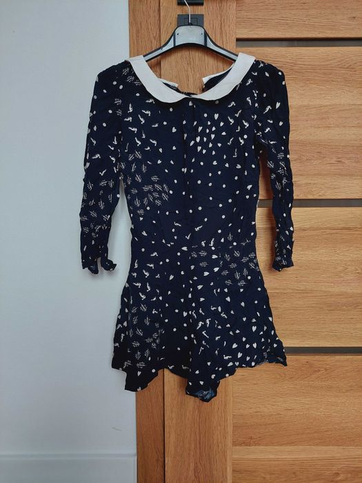 Czarno biały kombinezon we wzory atmosphere 36