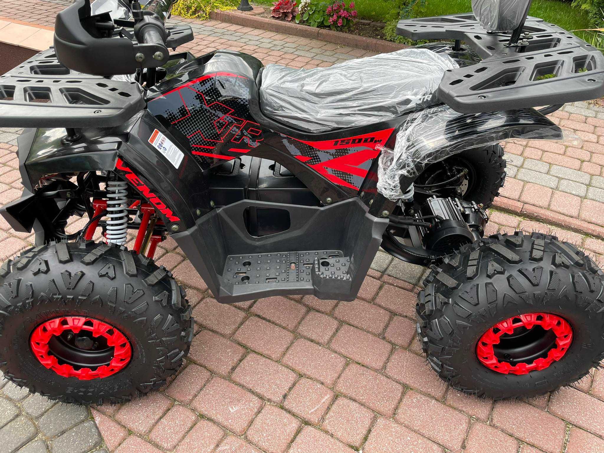 MEGA DUŻY NOWY quad elektryczny 1500W 60V, 20Ah prędkość max 55km/h