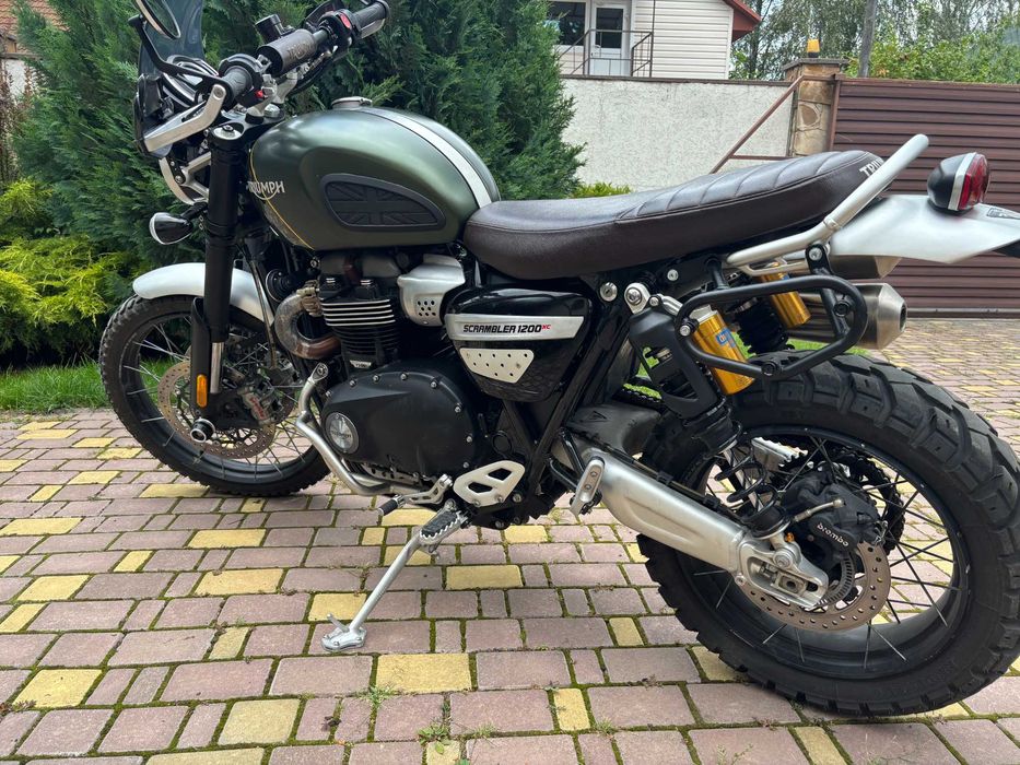 Мотоцикл Triumph Scrambler 1200 XC. З доставкою по Україні.