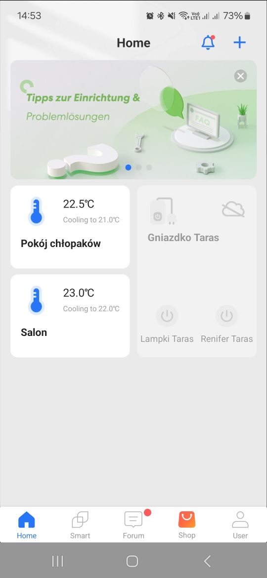Dwie Inteligentne głowice termostatyczne Wifi Meross MTS100H Polecam!