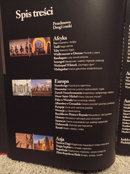 Album Sekrety niezwykłych miejsc na świecie