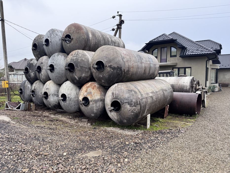 Цистерни бочки ємкості 63 куб 23 куб 12.5 куб 8 куб емаль