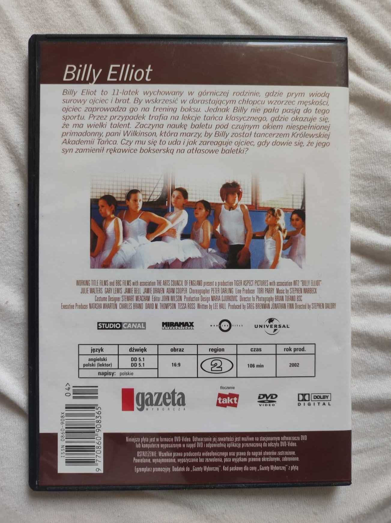 Billy Elliot DVD CD Film Na Płycie