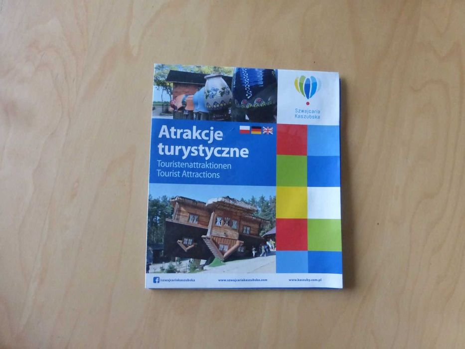 Atrakcje turystyczne Szwajcaria Kaszubska broszura 2018