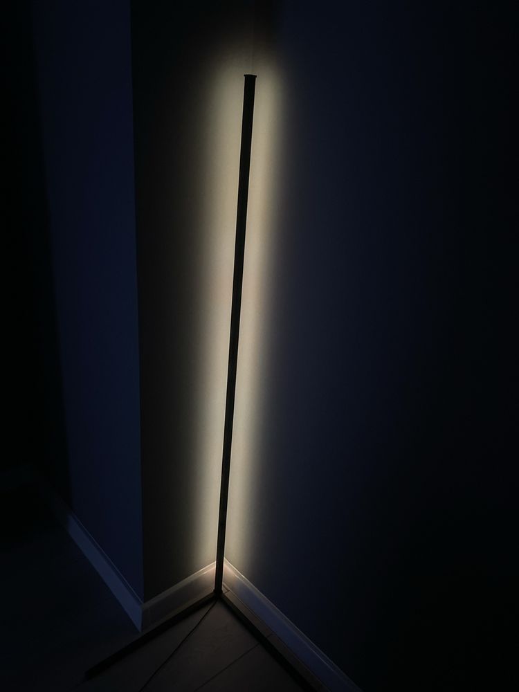 Nowa Narożna Lampa Podłogowa RGB Lethe z pilotem 141 cm -odbiór Poznań