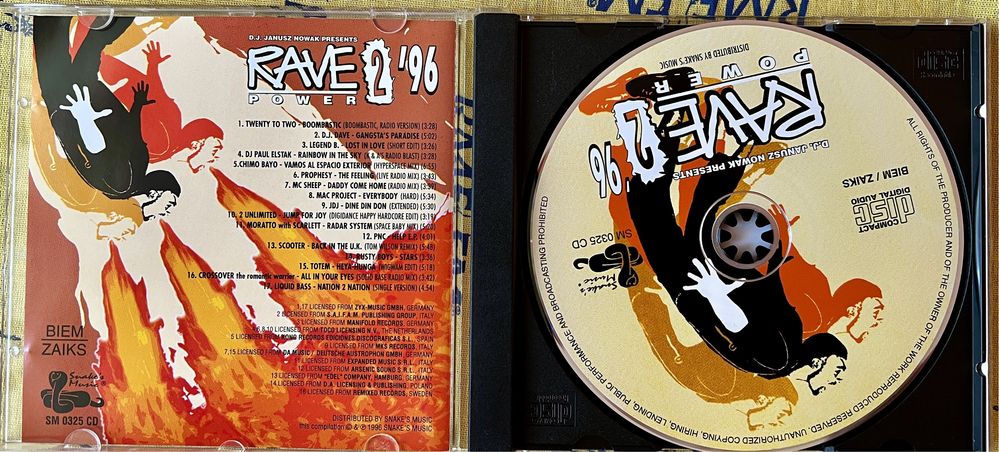 Rave Power 2 Dj Janusz Nowak Presents