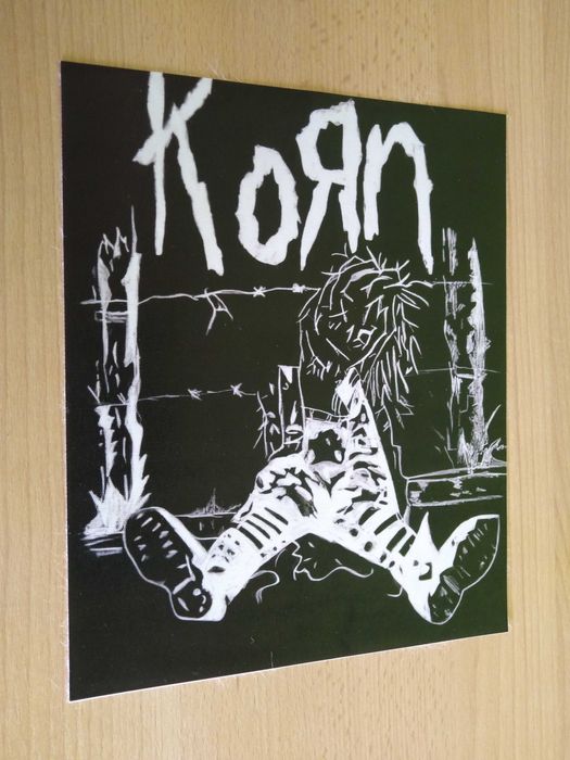 plakat zespołu muzycznego Korn