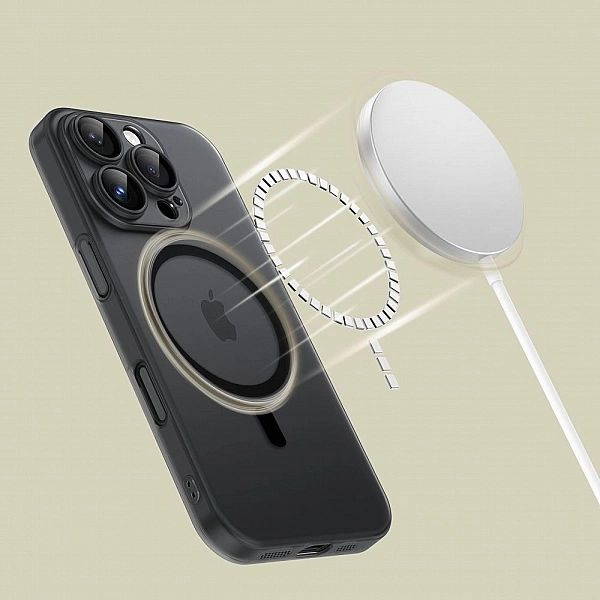 Tech-Protect Magslim Magsafe Iphone 16 Pro Max Matte/Black