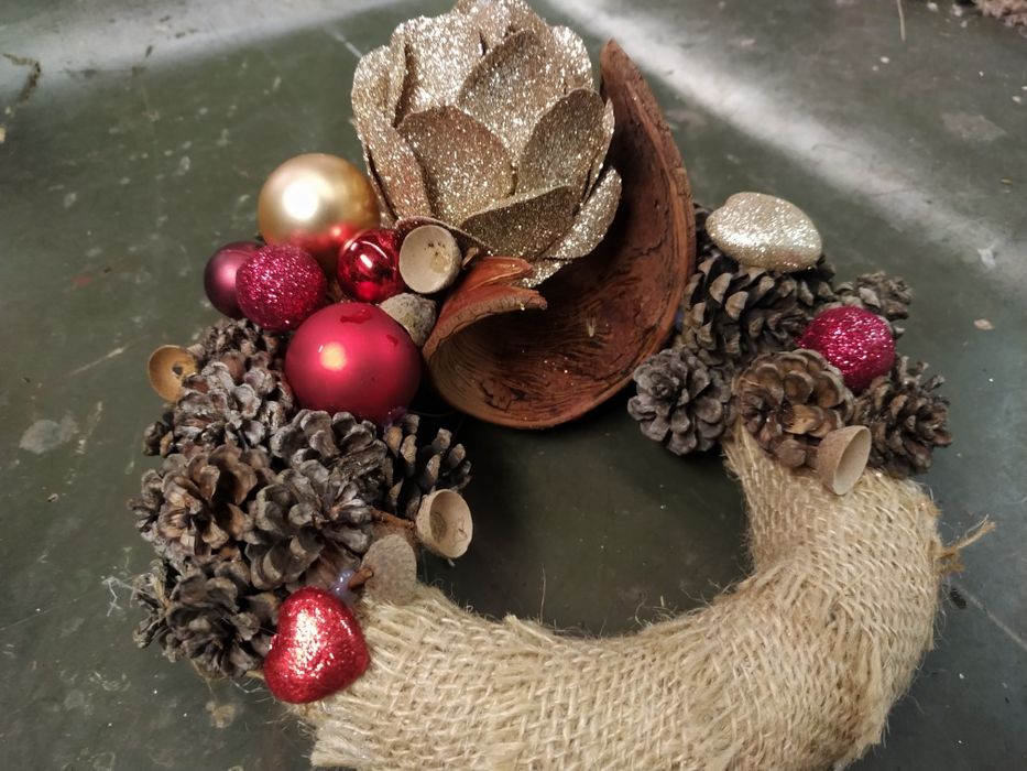 Wianek świąteczny mały