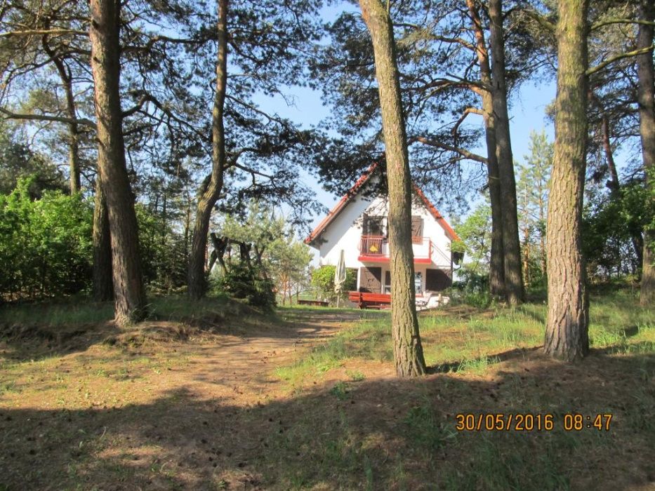 Dom nad jeziorem Wojnowo-szlak WJM- pomost, Kleszczewo 12 J -Giżycko