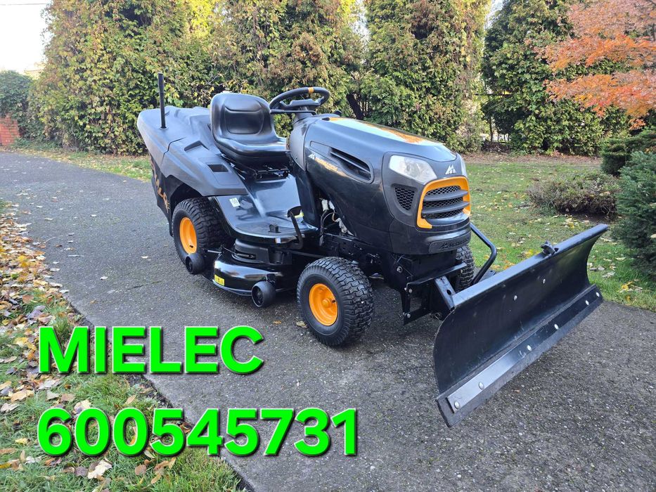 Traktorek kosiarka McCulloch Husqvarna 18.5KM B&S hydro + PŁUG POLECAM
