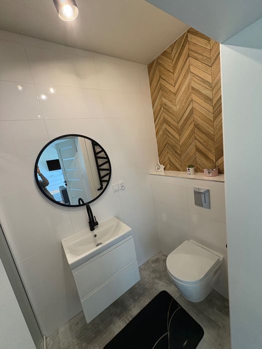 Dom w lesie bez sąsiadów asfalt gm Łochów