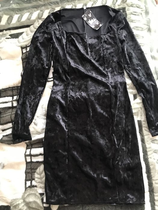 Велюрове плаття 46розміру