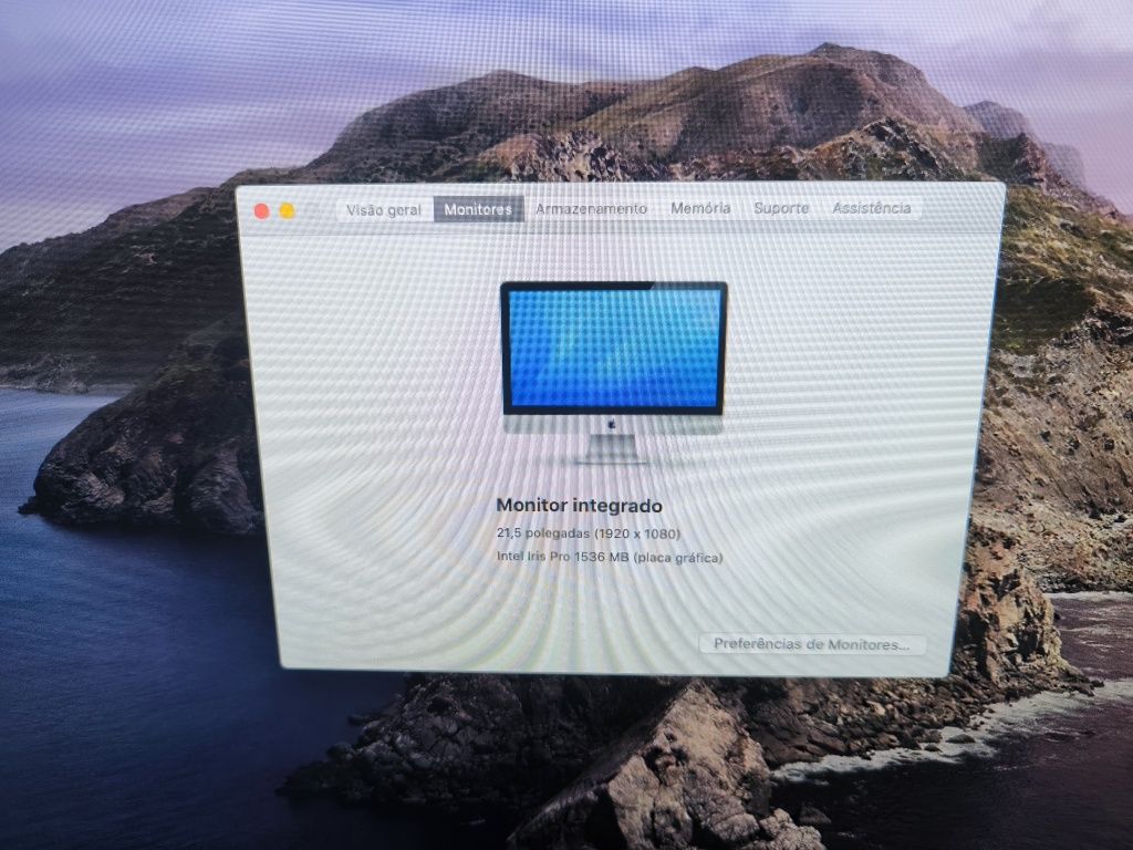 iMac 21.5 MacOS Catalina