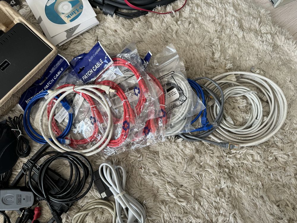 Router kamera ip modem wzmacniacz wifi patchcord akcesoria komputerowe