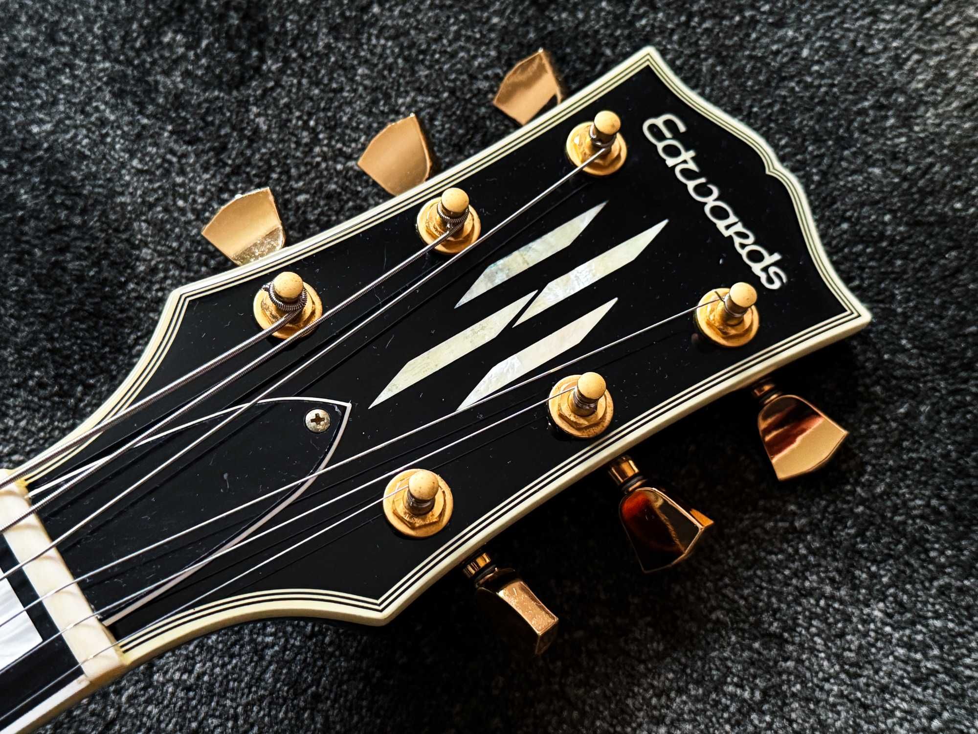 ESP Edwards E-LP-130CD Les Paul Custom 2010 Black + CASE