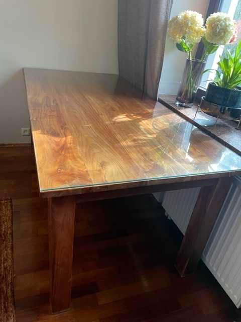 Stół z drewna egzotycznego 180x90x78