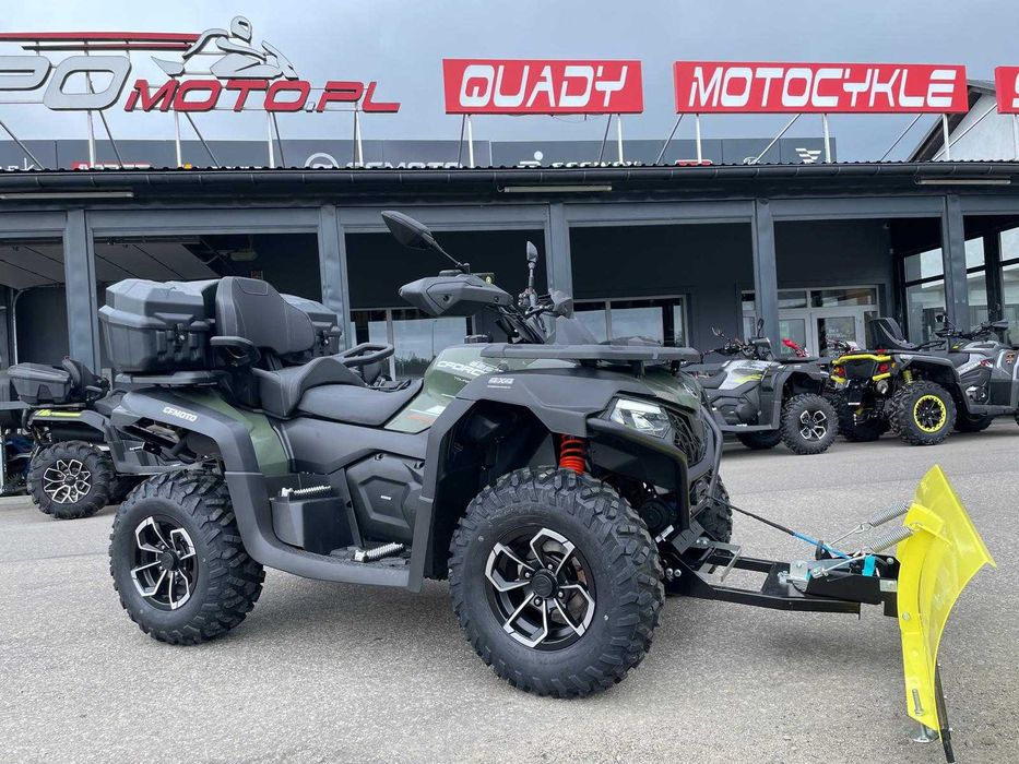CFMOTO 625 EPS 2024 TOURING*PŁUG+KUFER*Vat23%*RATY*Trans do 150 gratis