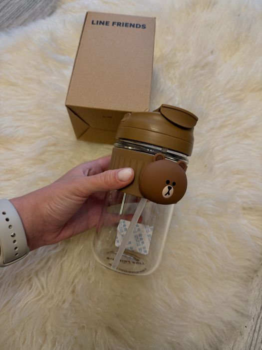 Buteleczka do kawy szklana Mis