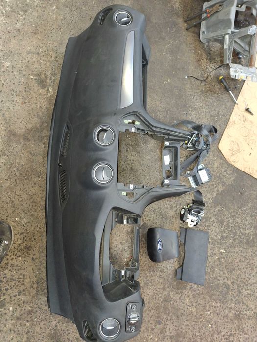 Ford Mondeo mk4 poduszki powietrzne air bag komplet deska pasy kolano