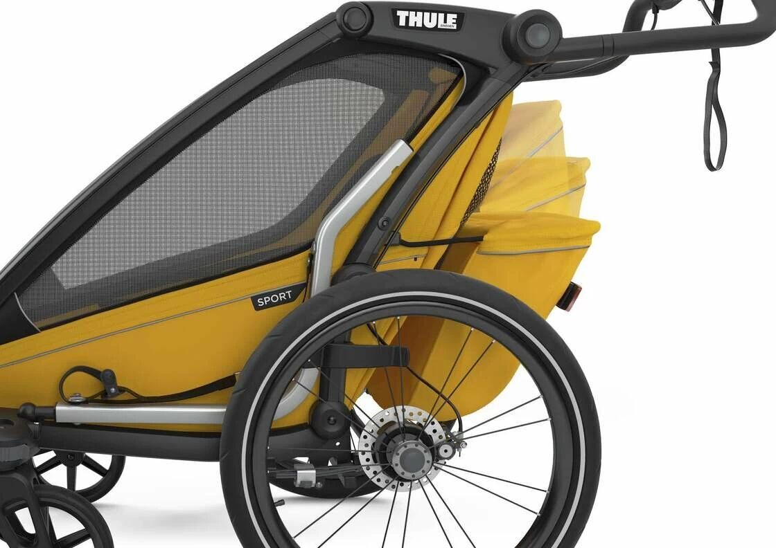 Przyczepka rowerowa dla dziecka THULE Chariot Sport 1 Spectra Yellow