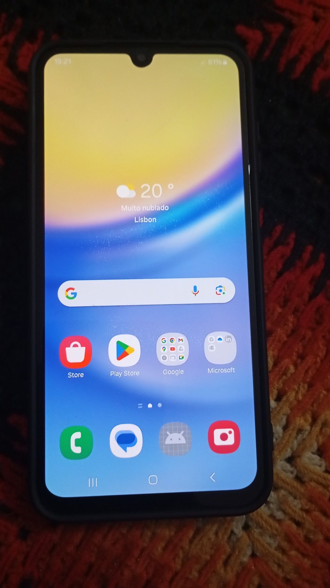 Samsung a15 5g novo em bom estado