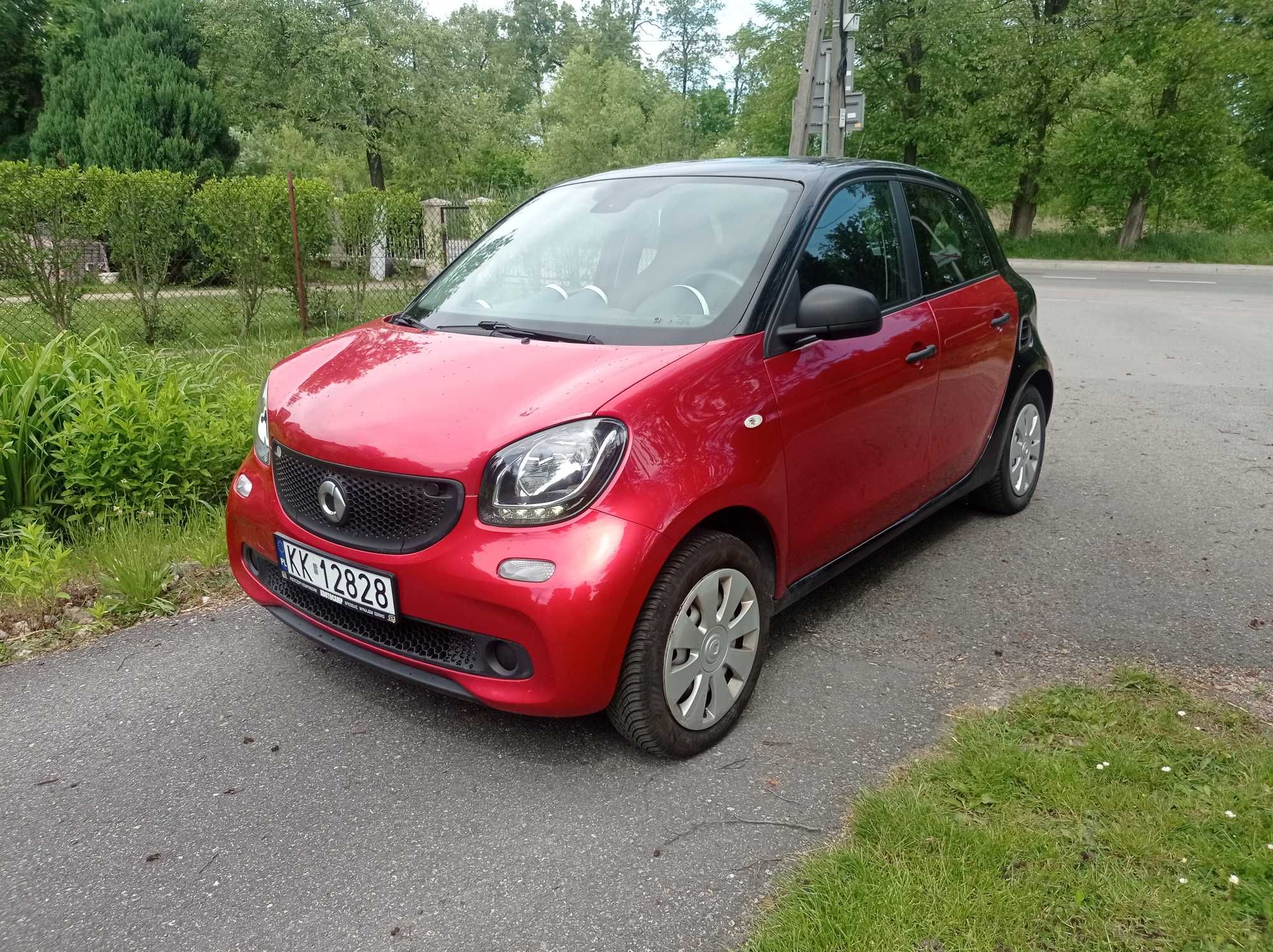 Smart ForFour 1.0 Ekonomiczny Miejski Hatchback Bezwypadkowy