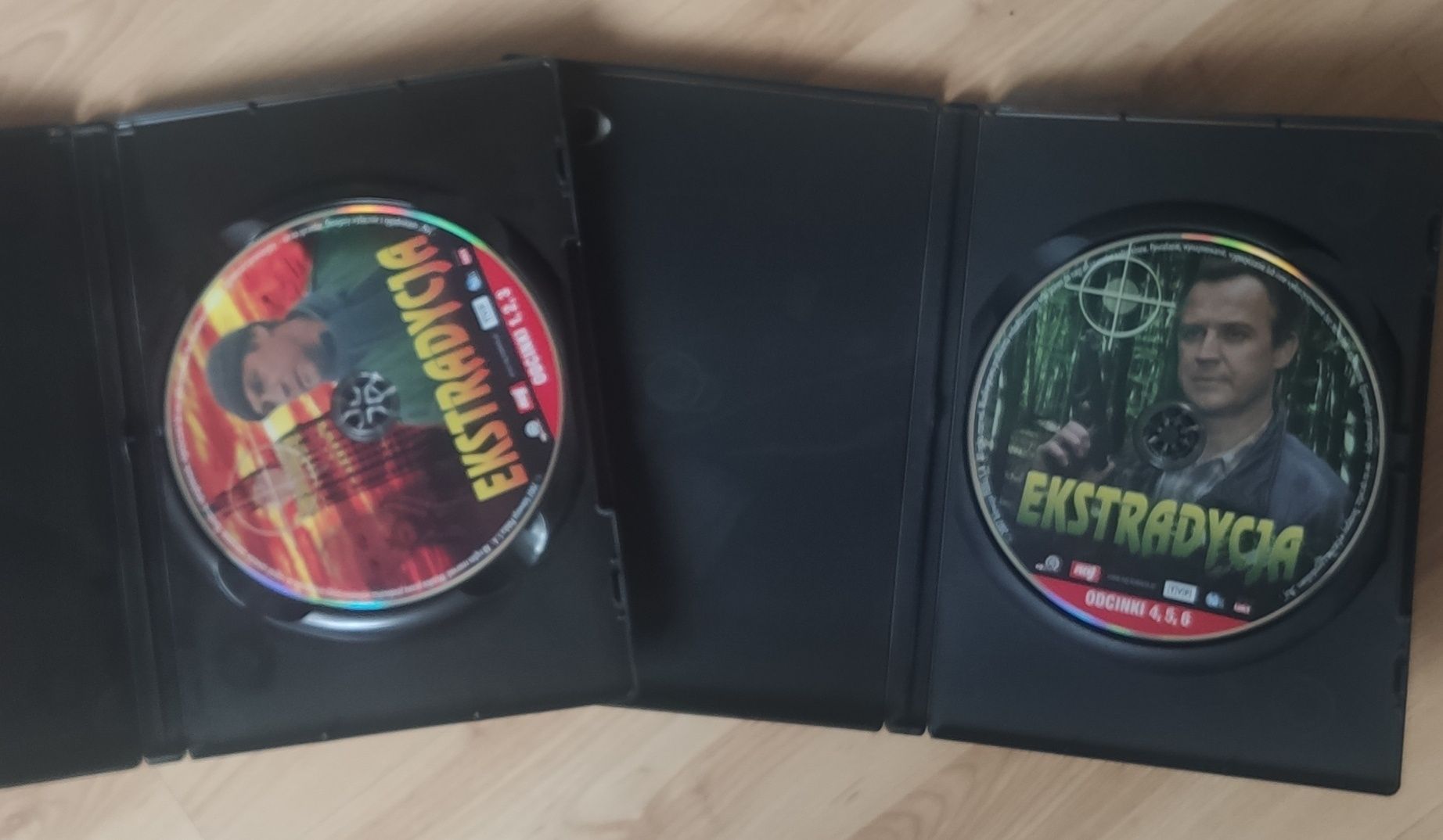 Film Ekstradycja CD / DVD 1 cz. I 2 cz. ZESTAW