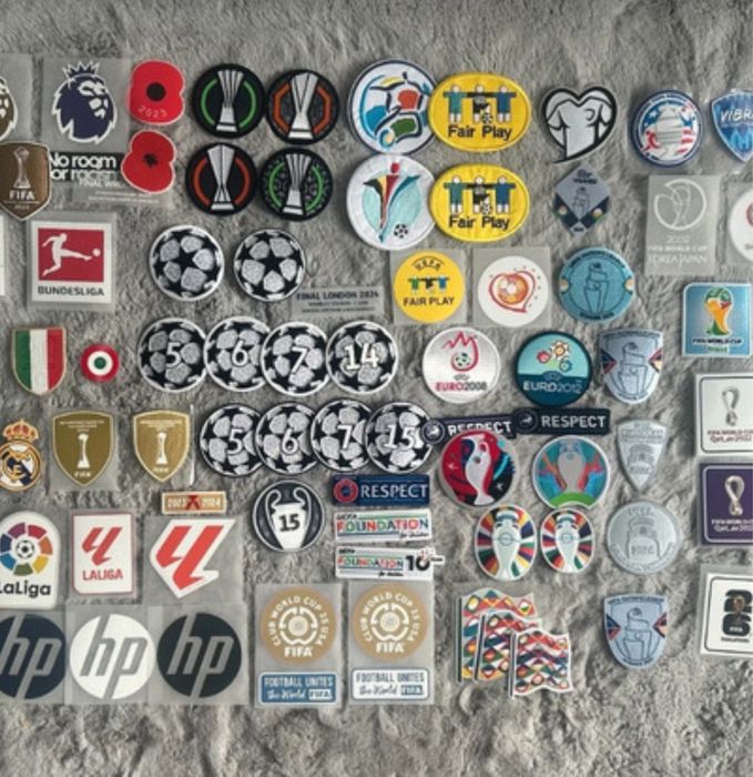 Patchs badges namesets benfica porto sporting beclic champions league