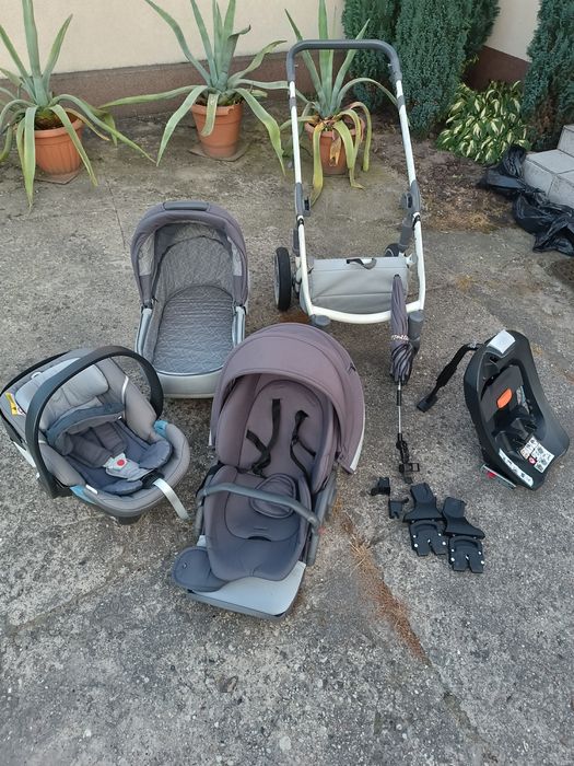 Wózek, nosidełko, gondola, stelaż do wózka, podstawa do IsoFix