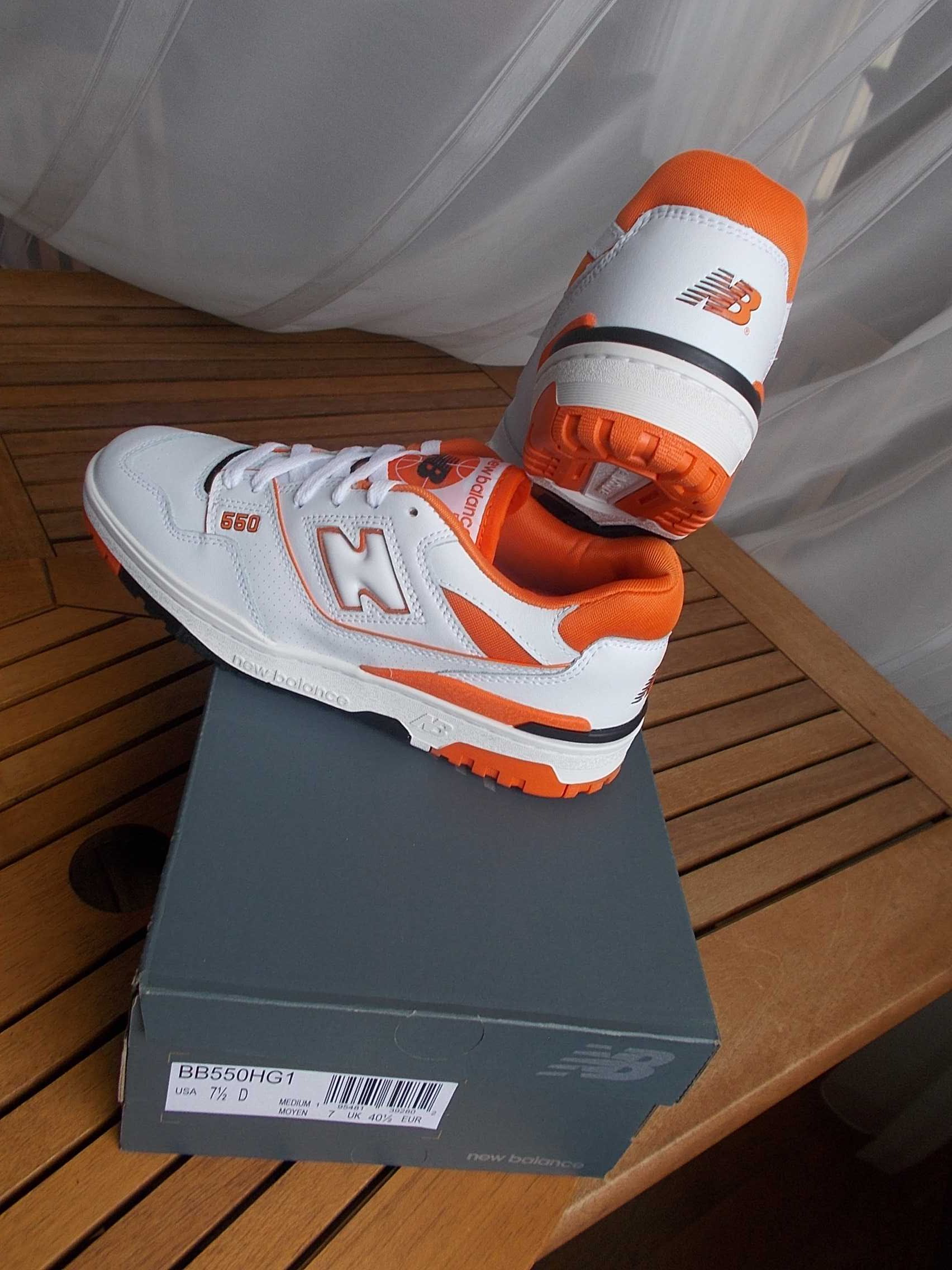 (r. Eur 40,5 -  25,5 cm) Nowe buty New Balance 550 Syracuse BB550HG1