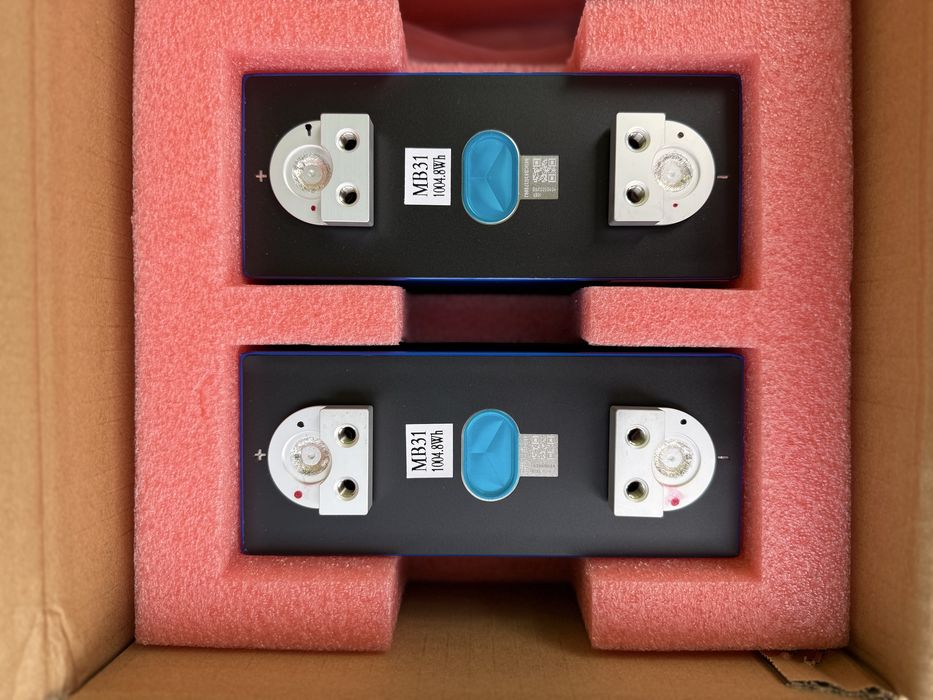 Акумулятор LiFePo4 комірки EVE MB31 314ah 3.2v 8 штук (8квт 24в)