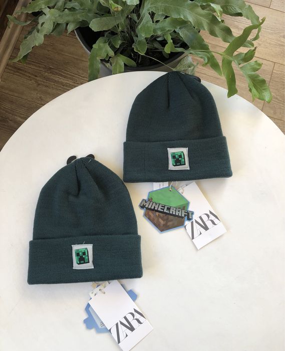 Шапка Zara Minecraft  Among Us 1-3 - 4 роки 50 розмір