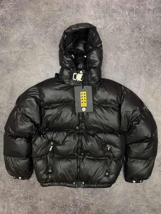 Пуховик Moncler Puffer Jacket Black x 1017 ALYX 9SM Shell Hooded