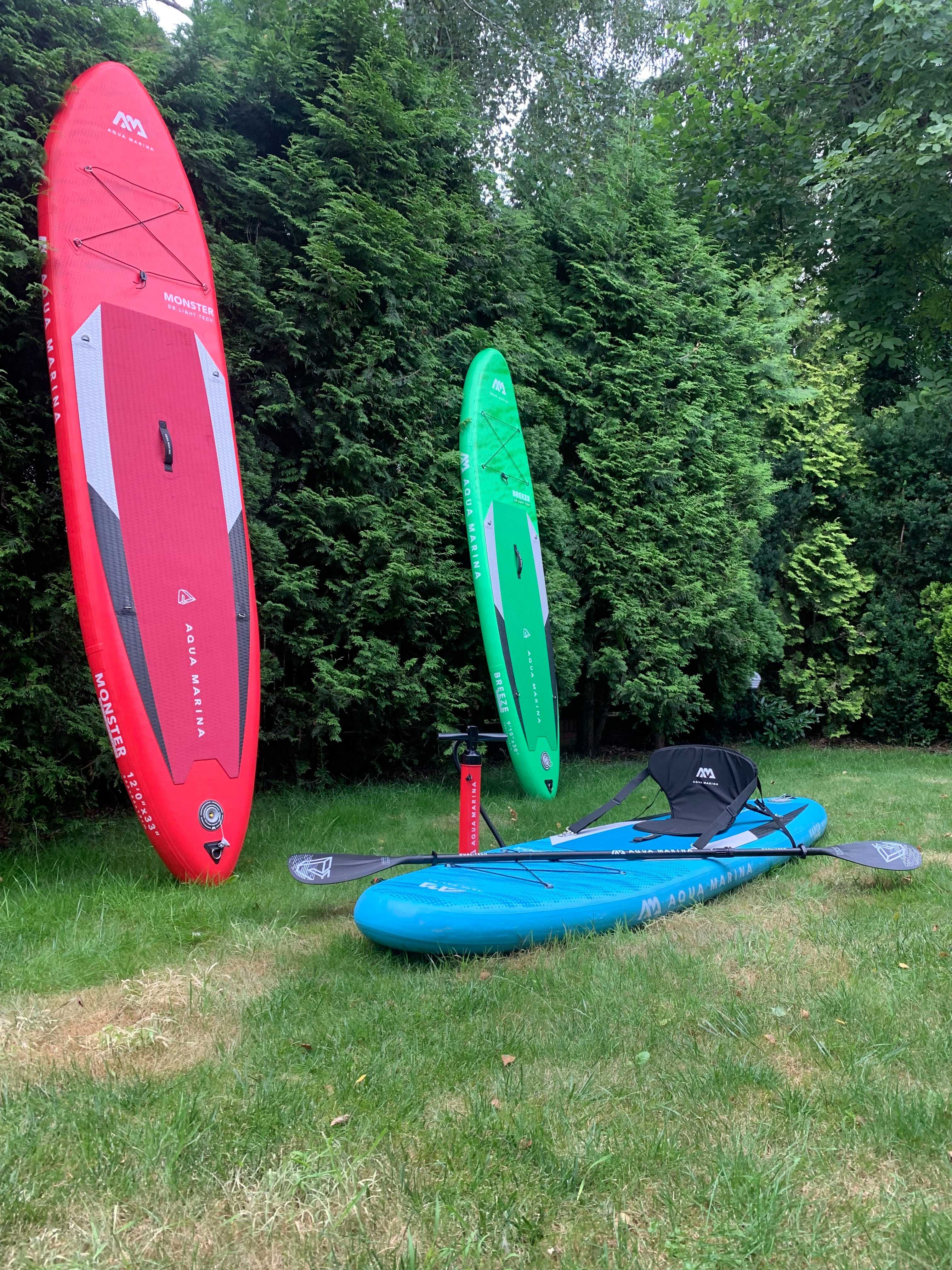 Wynajem deski SUP paddle board Aqua Marina weznaweekend