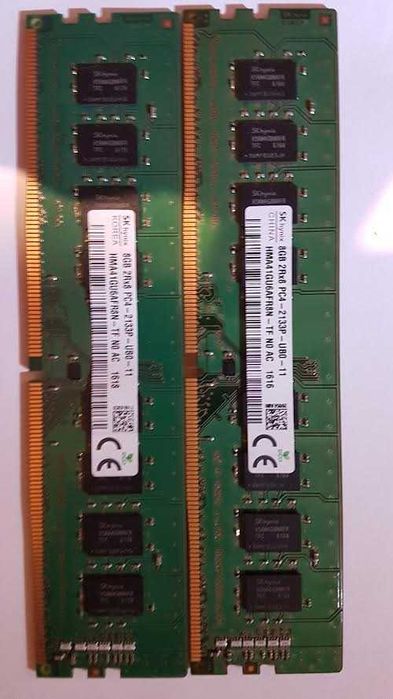RAM DDR4 8GB 2133MHz SK Hynix – do komputera PC, komplet 2 sztuki