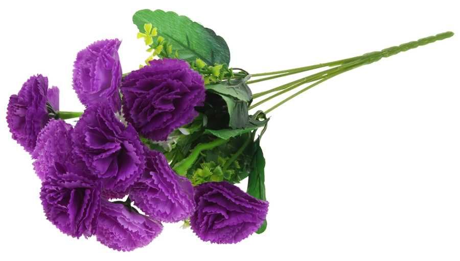 Chryzantema Bukiet Sztuczne Kwiaty do Wazonu Dekoracji Kompozycja 35cm