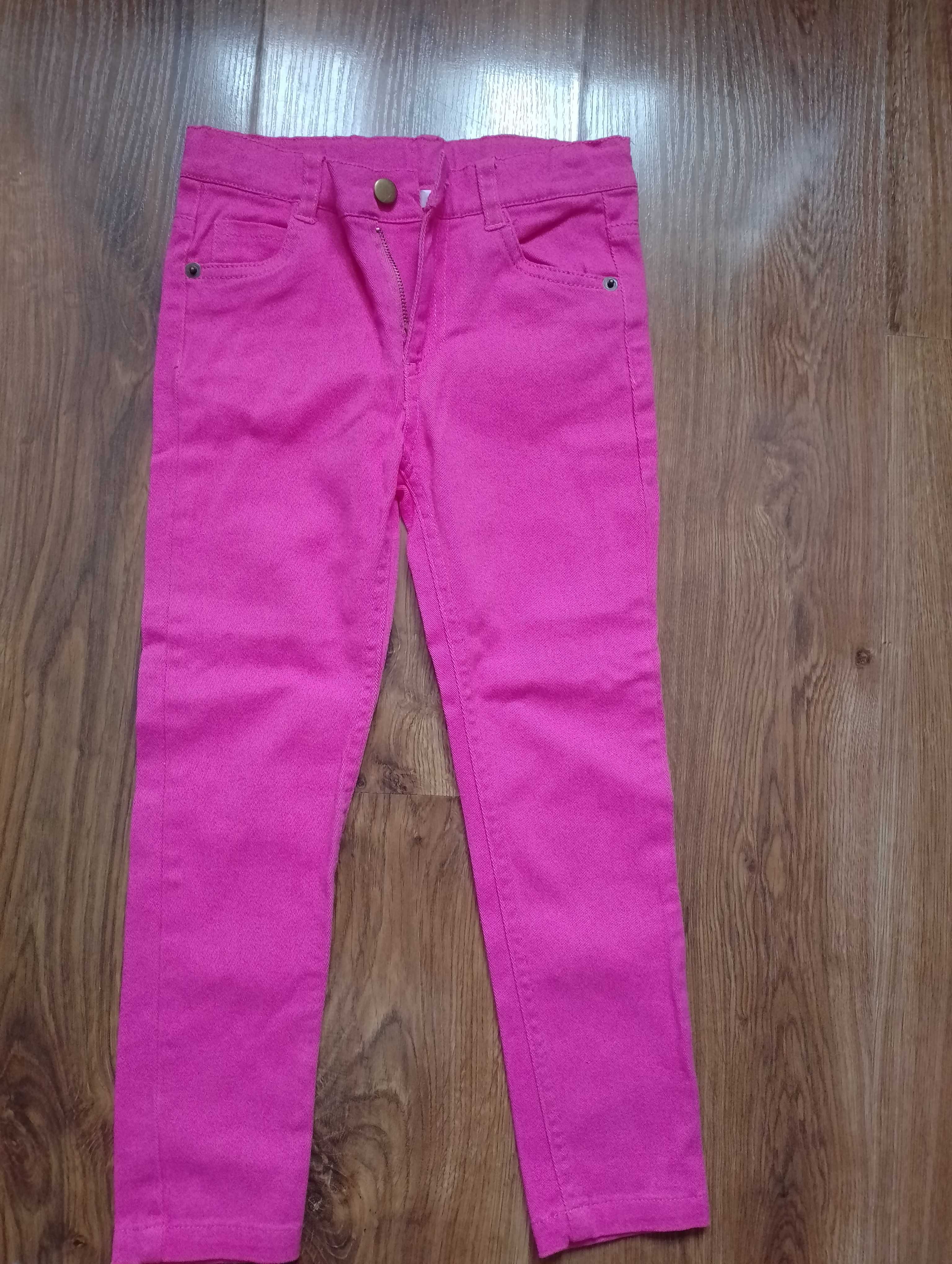 Spodnie różowe 110
