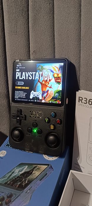 Konsola do Gier Ultramocna R36S Przenośna 20000+ Gier !! PlayStation