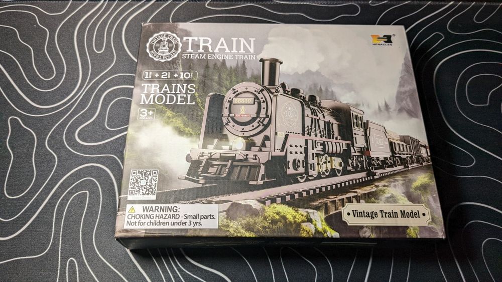 Дитяча залізниця з парогенератором і підсвіткою Classic train 100х100