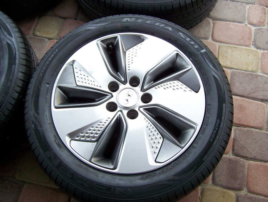 Koła Aluminiowe 17" Lato Czujniki Tpms  Hyundai Kona